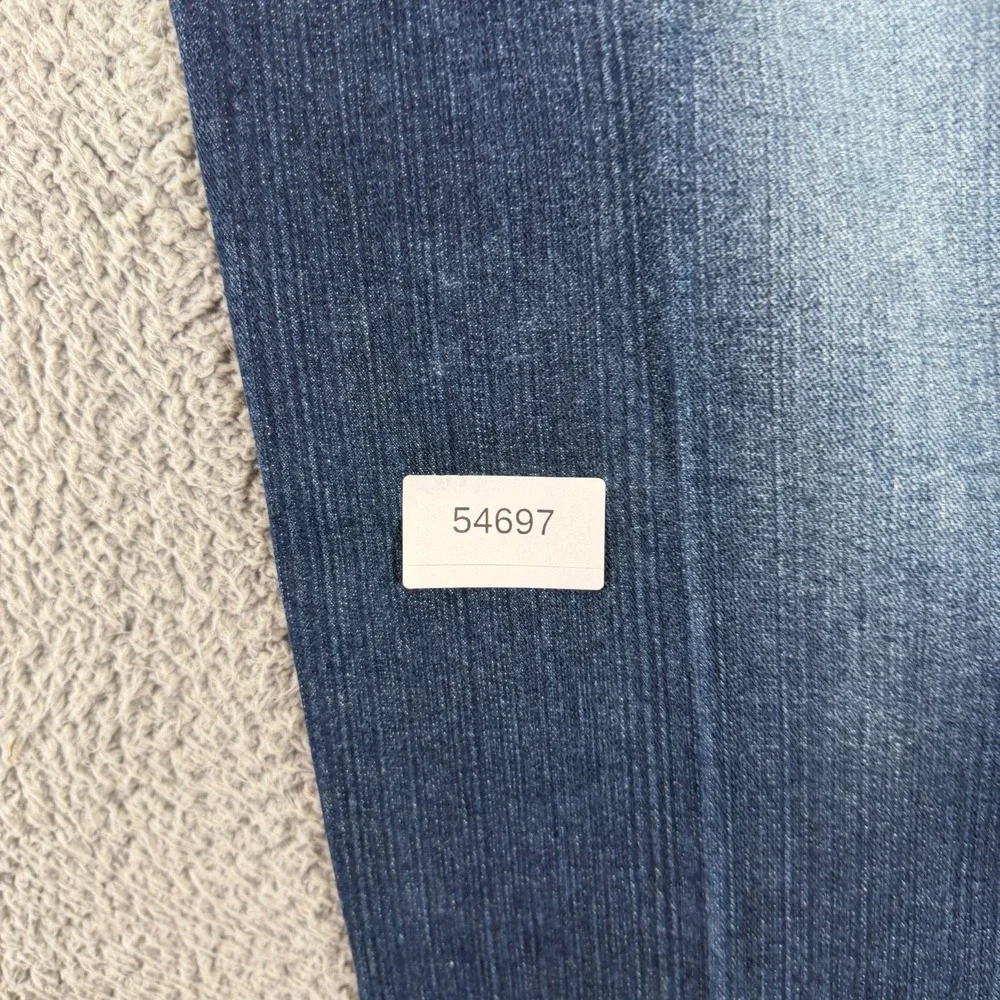 Vintage Stub Jeans Mens 32x32 Blue Cotton Denim Straight Baggy Streetwear Faded